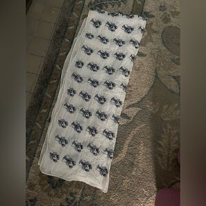 100% cotton Lobster print scarf .